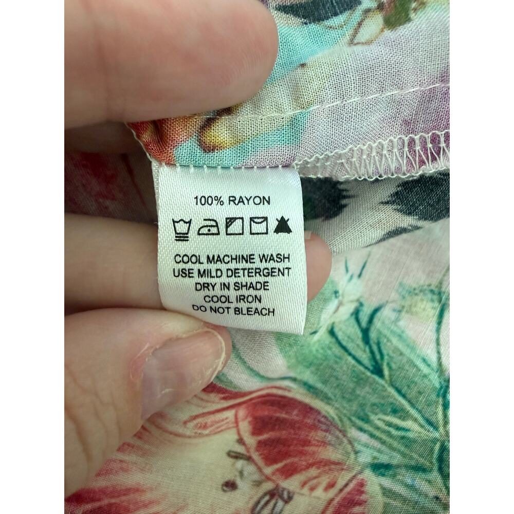 Lulalife Patchwork Mixed Media Artsy Dress Size Medium - Picture 5 of 6